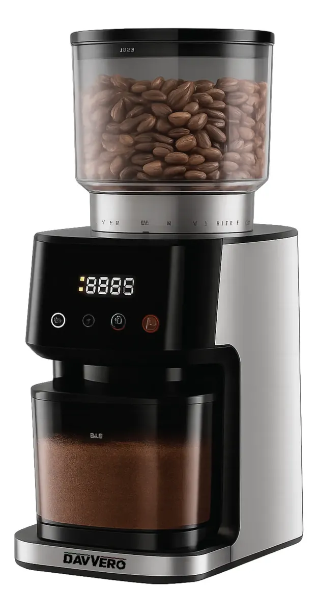 Moedor de cafe espresso Labravia Davvero eletrico com mos conica