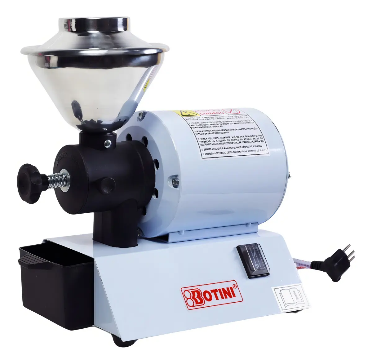 Moedor de cafe eletrico bivolt Botini B55 com regulagem